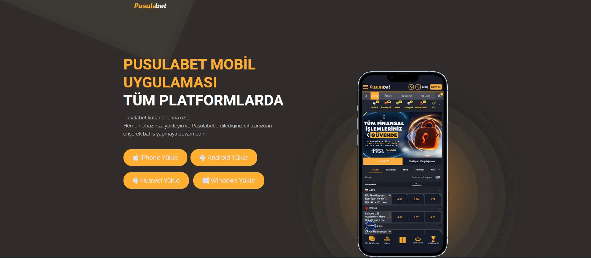 Pusulabet mobil cihazdan giriş yapma